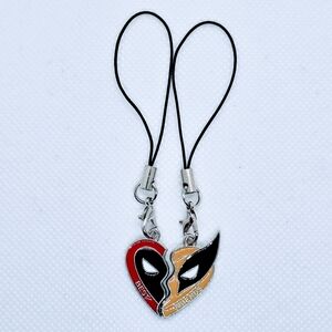 Deadpool & Wolverine Best Friends Phone Charm / Keychain! Marvel's‎ Deadpool